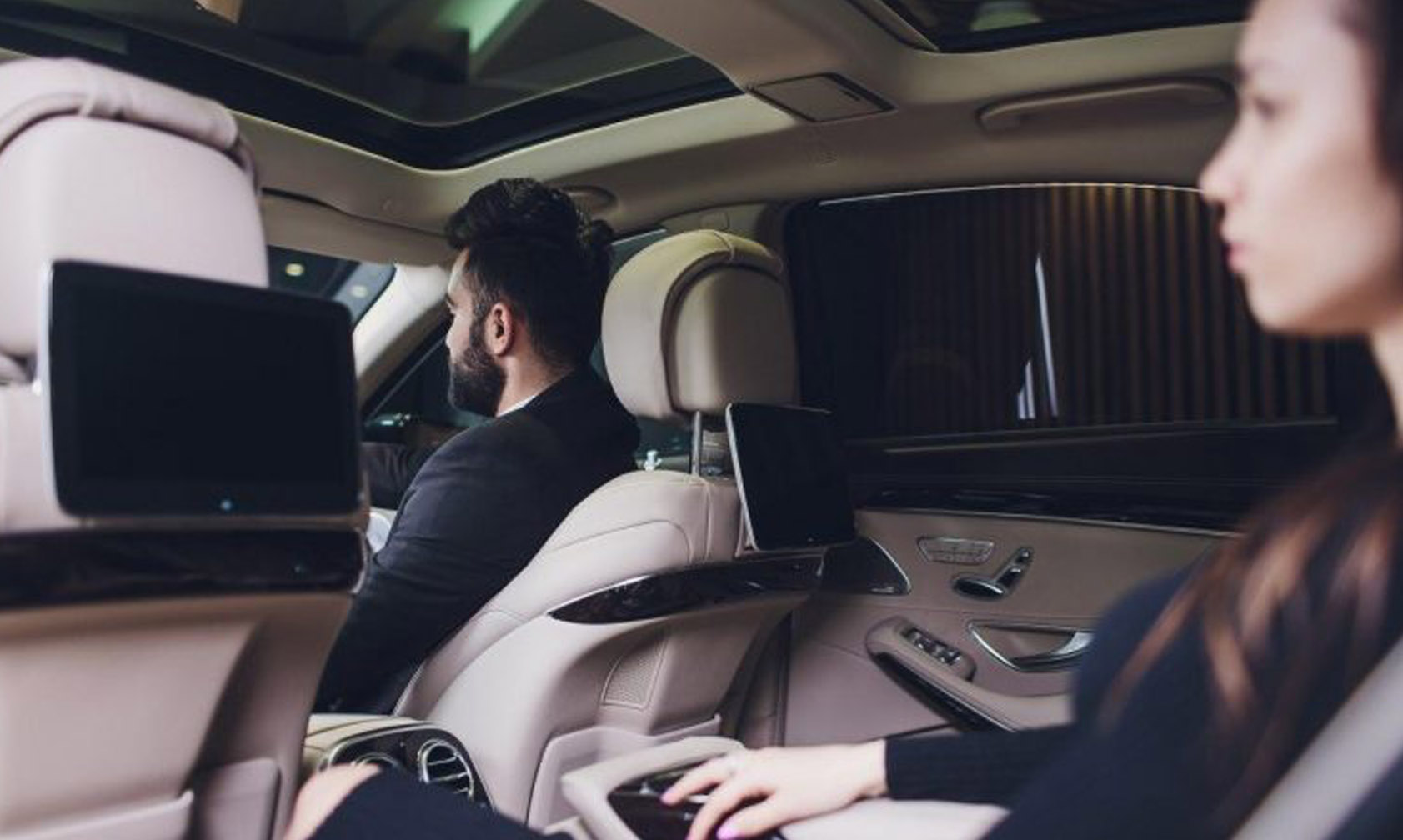 Private chauffeur driving Four Seasons Bosphorus hotel guests through Istanbul